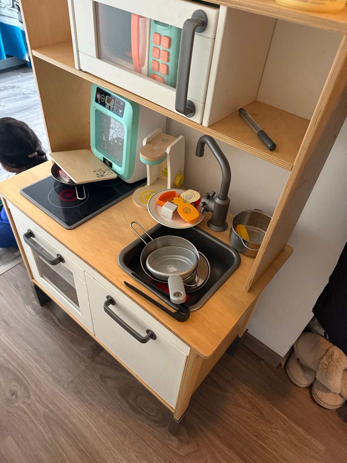 Complete Kinderkeuken met veel accessoires, Ophalen of Verzenden, Gebruikt, Jongen of Meisje