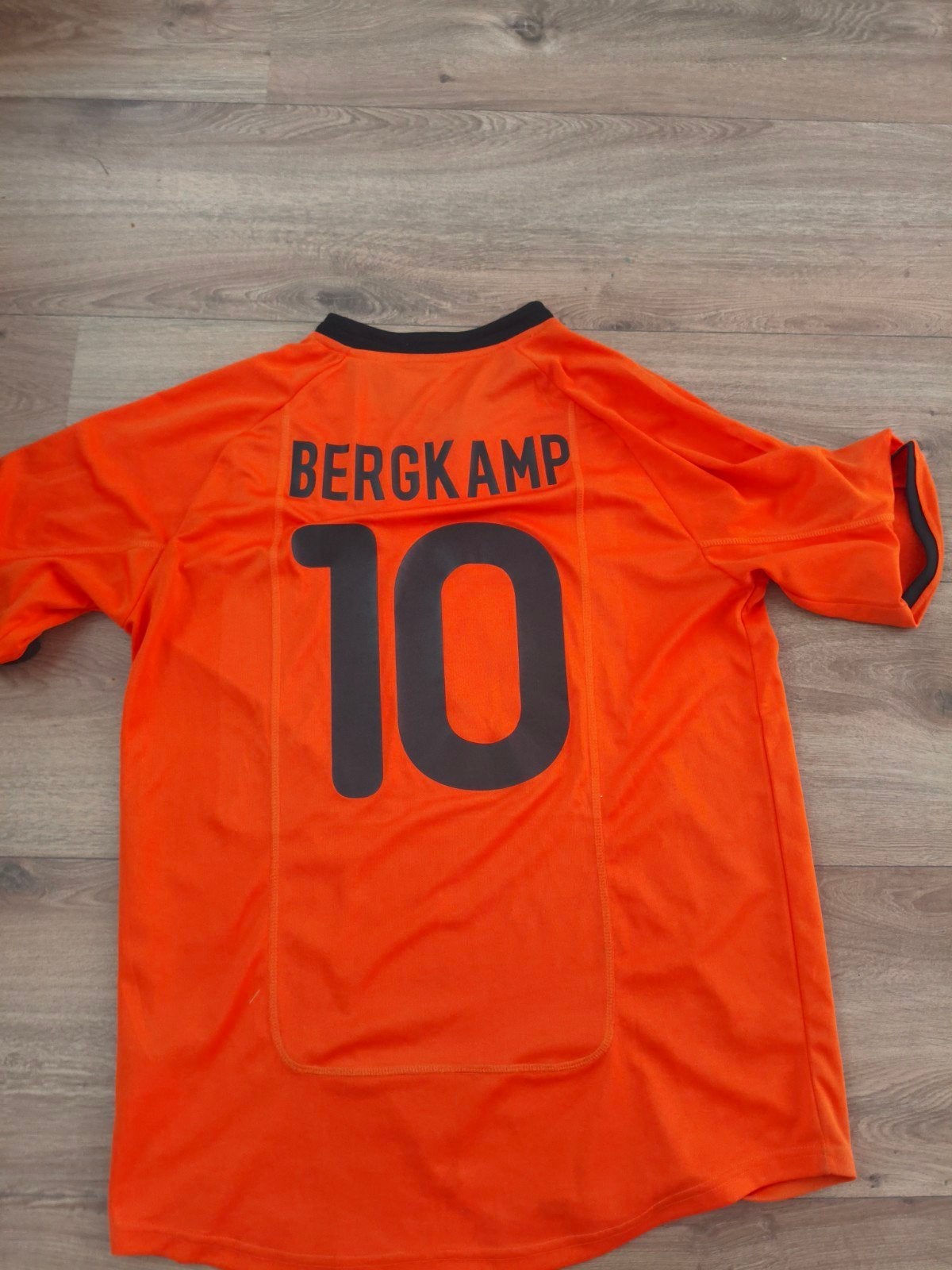Vintage Oranje EK 2000 Bergkamp Thuisshirt Maat 2XL, Sport en Fitness, Voetbal, Groter dan maat XL, Ophalen of Verzenden, Gebruikt