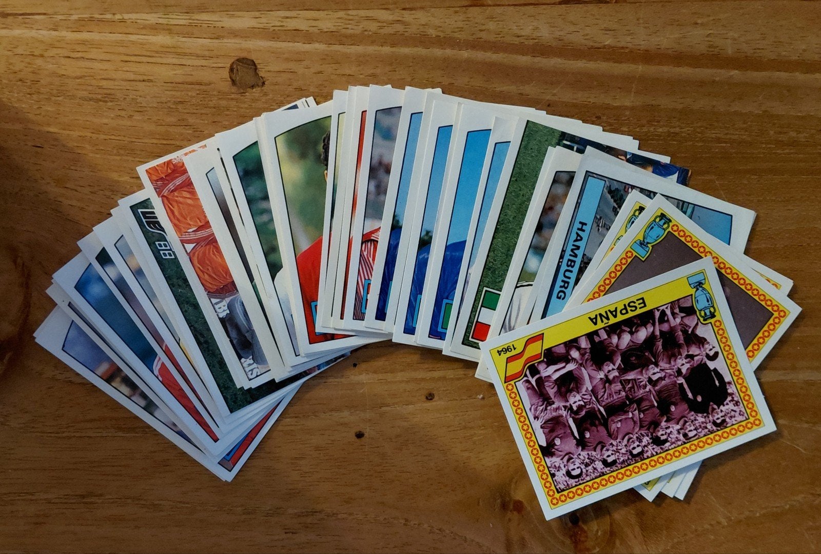 panini euro 88, Ophalen of Verzenden, Zo goed als nieuw, Buitenlandse clubs, Poster, Plaatje of Sticker