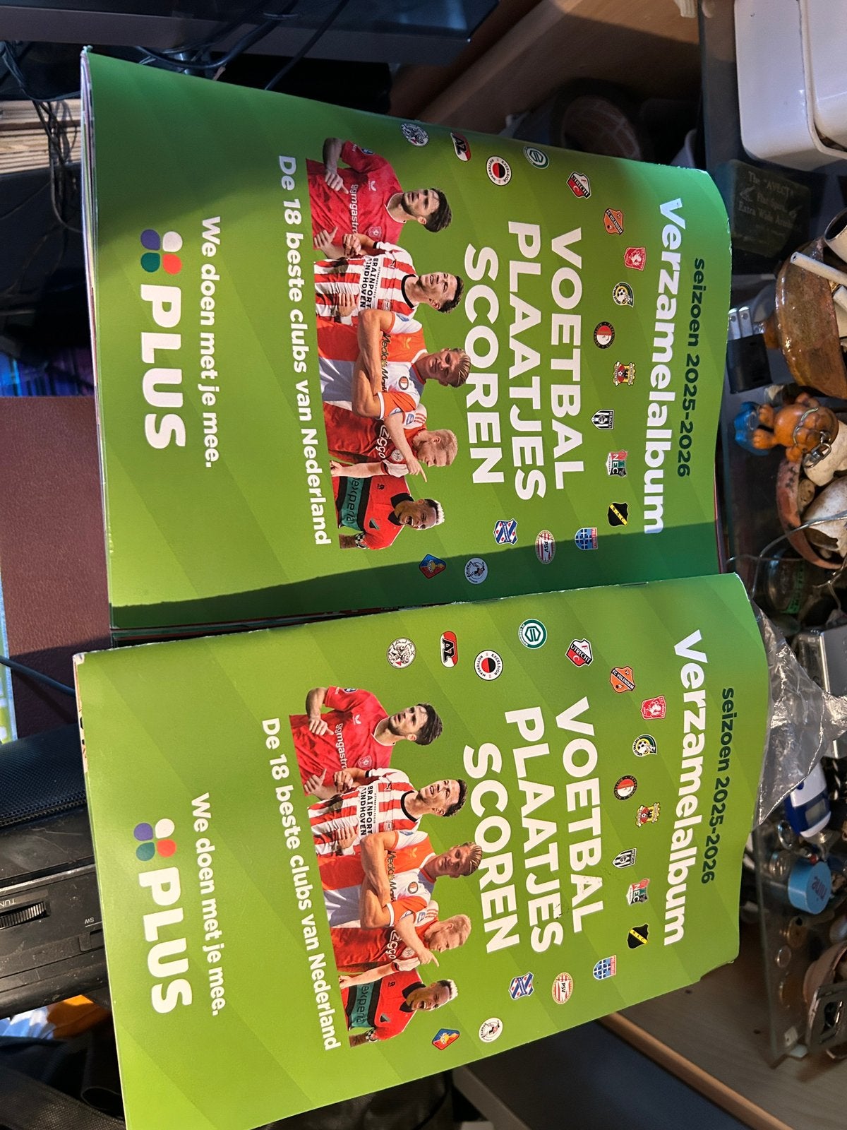 Voetbal plaatjes albums, Verzamelen, Ophalen of Verzenden, Zo goed als nieuw