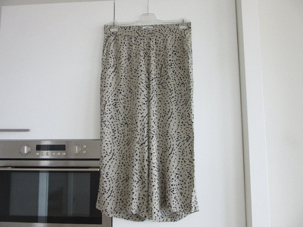 Broek merk ICHI maat medium met wijde pijpen, Kleding | Dames, Maat 38/40 (M), Overige kleuren, Ophalen of Verzenden, Lang