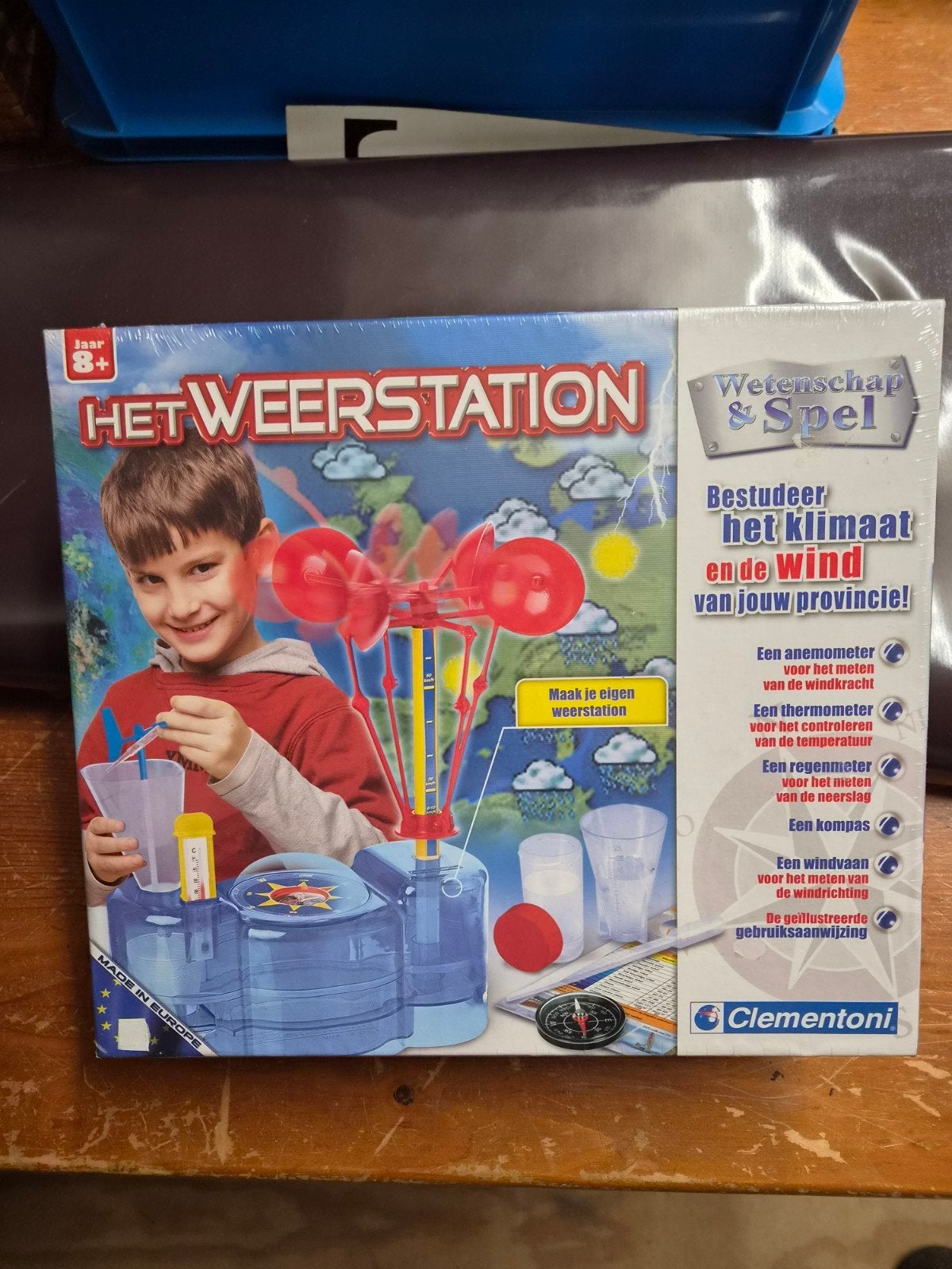Clementoni Het Weerstation - Wetenschap & Spel, Ophalen of Verzenden, Nieuw, Bouwen