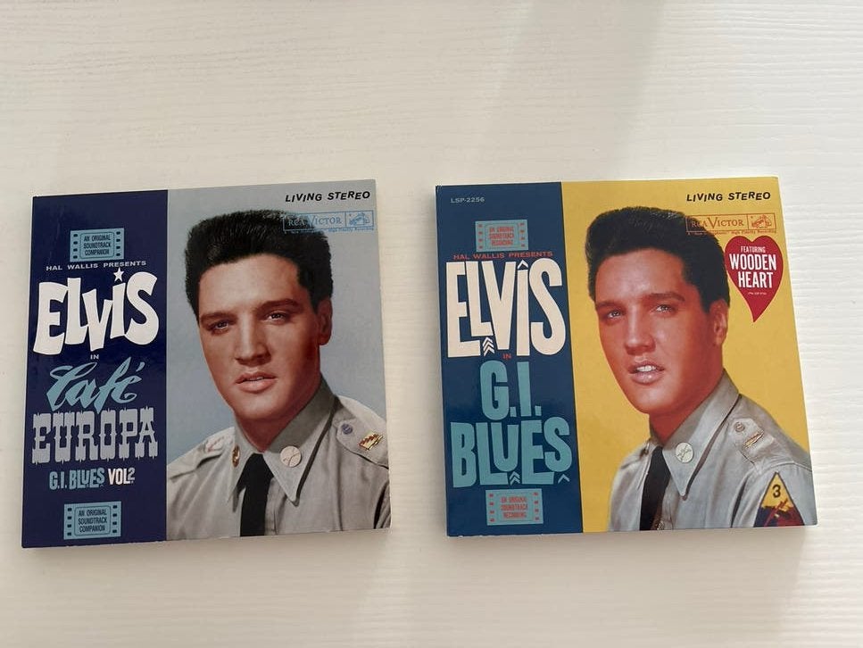 Elvis Presley FTD CD's: G.I. Blues & Cafe Europa Vol. 2, Ophalen of Verzenden, Zo goed als nieuw, Cd of Plaat