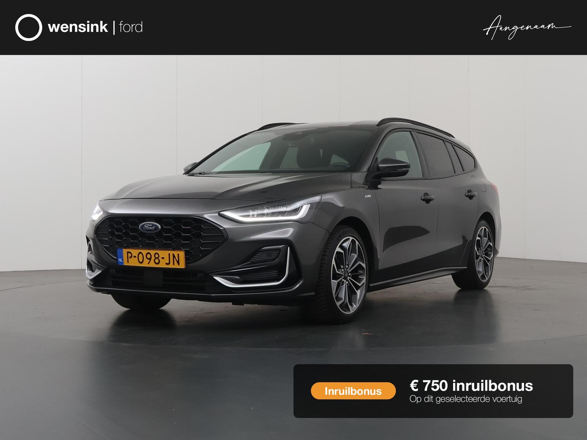 Ford Focus Wagon 1.0 EcoBoost ST Line Vignale | Winterpakket, Auto's, Ford, Gebruikt, Euro 6, Origineel Nederlands, Handgeschakeld