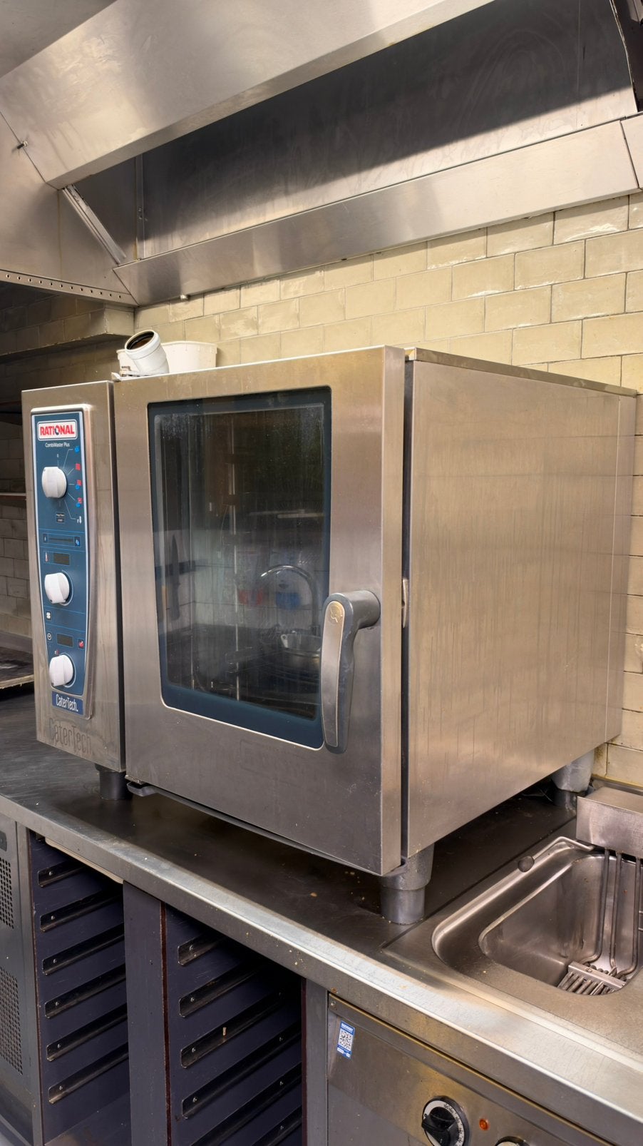 Rational CombiMaster Plus CMP 61 combisteamer/oven, Ophalen, Rational, Gebruikt, Horeca-oven