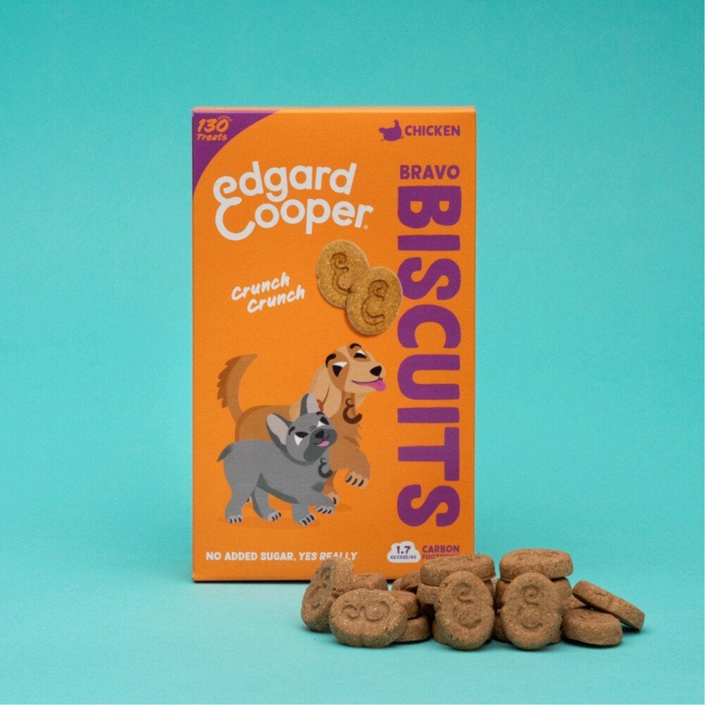 Edgard Cooper hondenkoek Biscuits kip - 7 dozen a 400 gr €30, Dieren en Toebehoren, Dierenvoeding, Ophalen of Verzenden, Hond