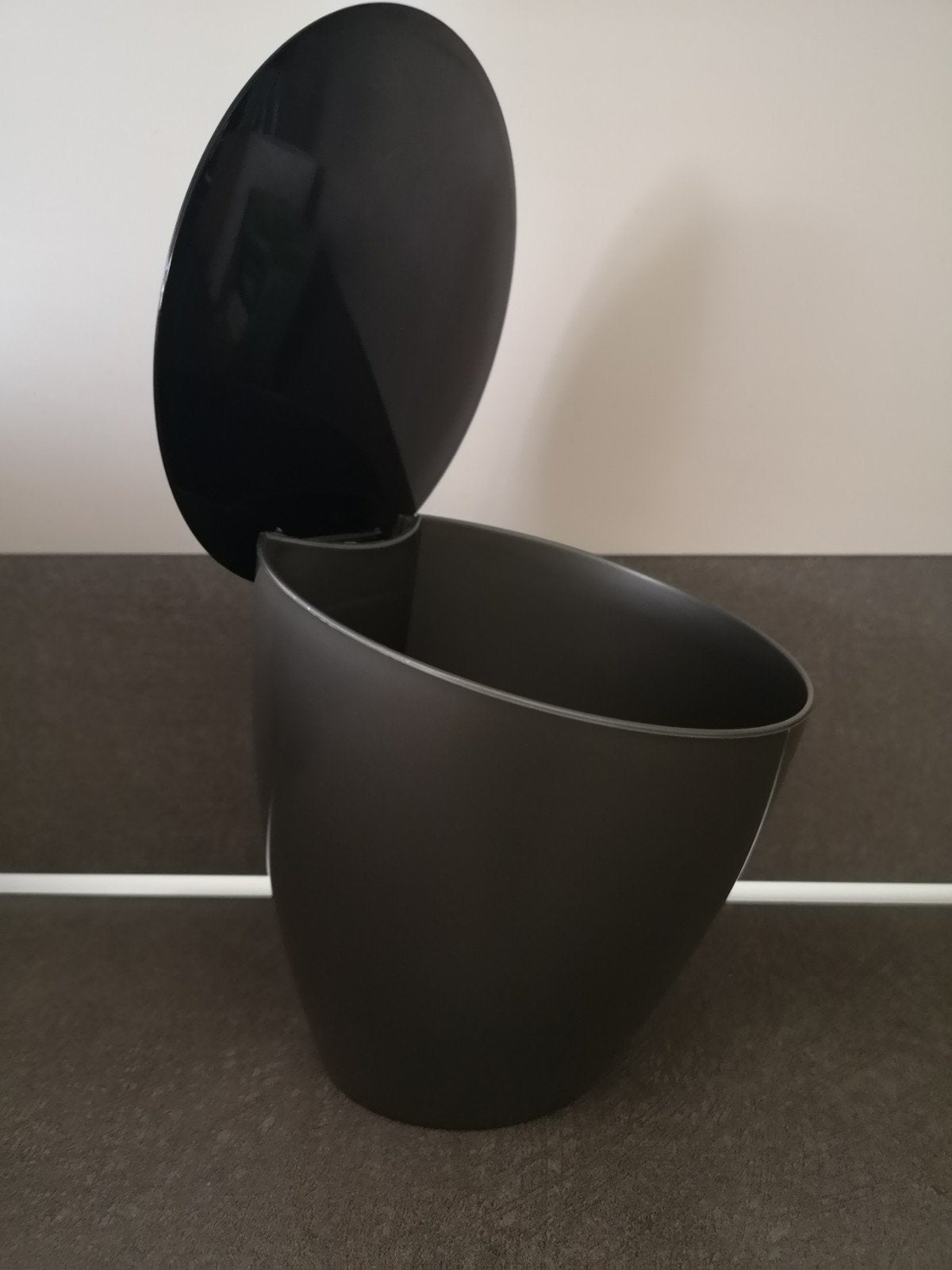 Mepal Prullenbak - Compact & Veelzijdig (Taupe/Grijs), Ophalen of Verzenden, Kunststof