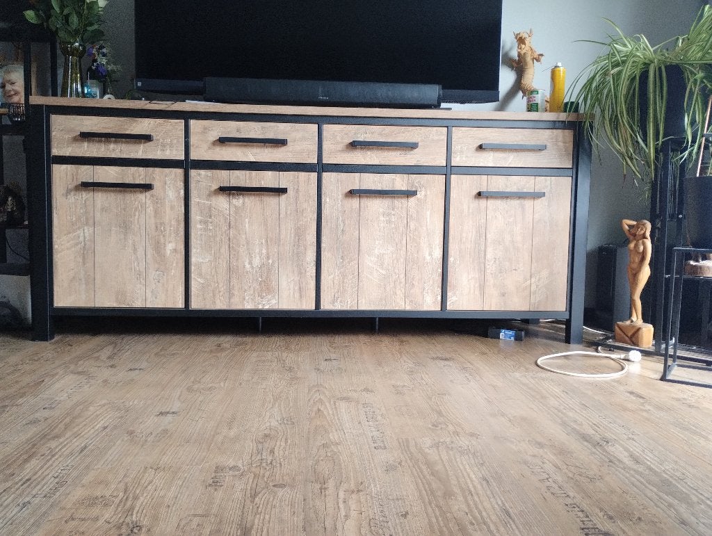 Dressoir, Huis en Inrichting, Ophalen, Met lade(s), Zo goed als nieuw, 200 cm of meer