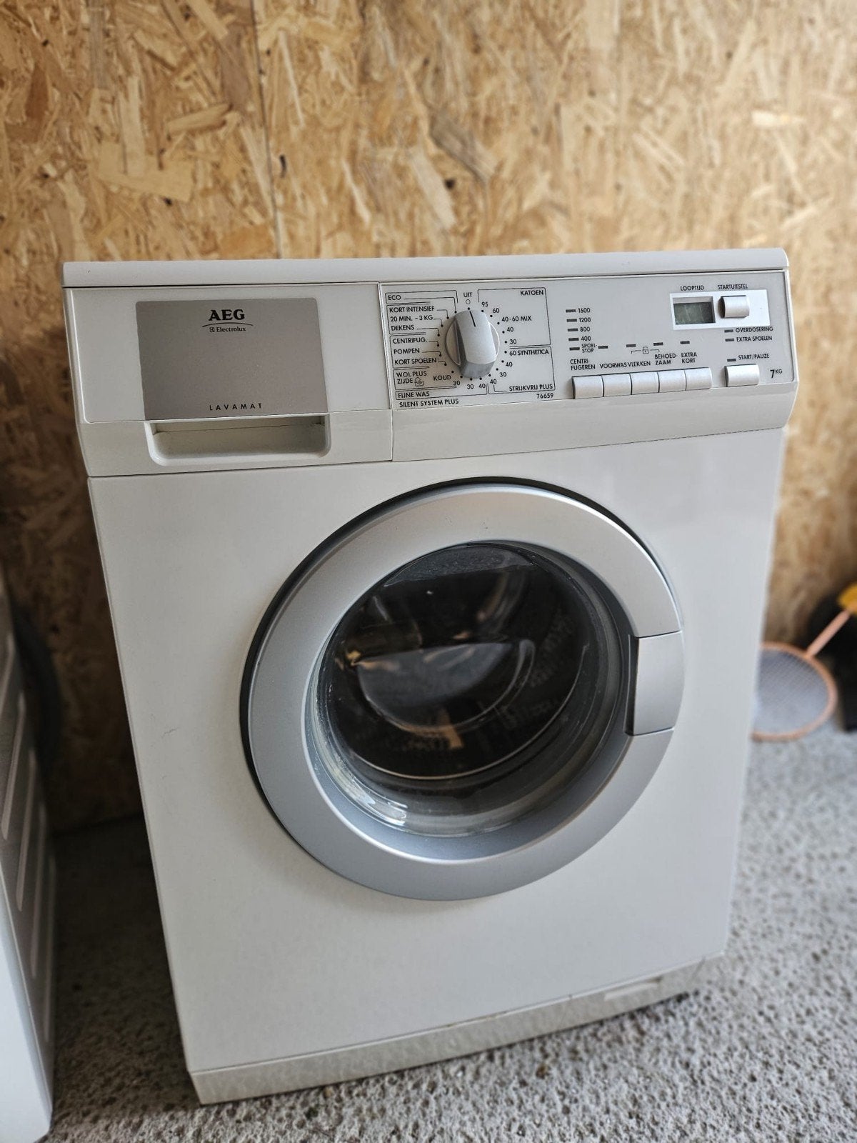 AEG Lavamat wasmachine - Perfect werkend, Gebruikt, Ophalen of Verzenden, Voorlader, 85 tot 90 cm