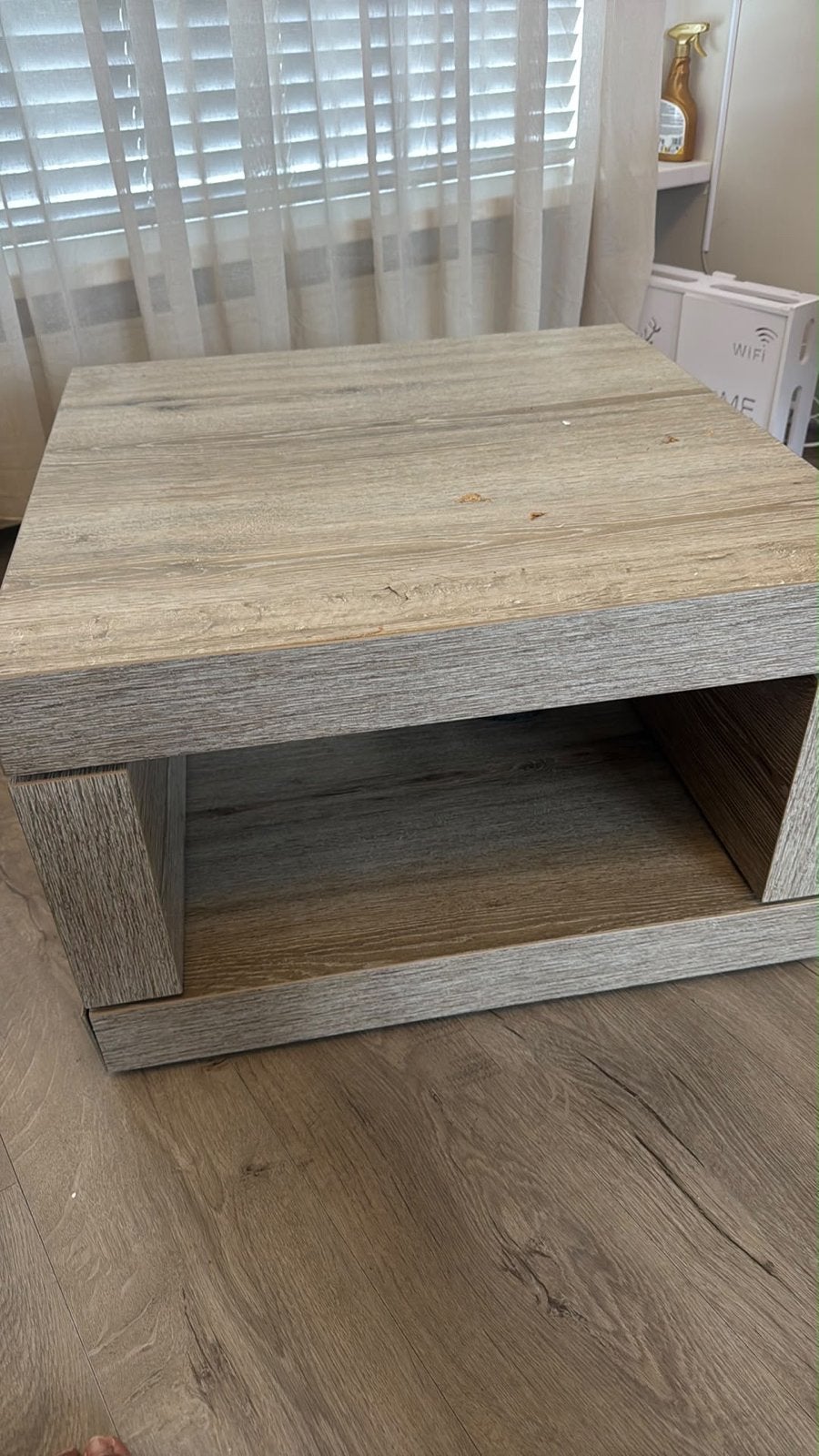 Salontafel met opbergruimte - Gebruikt, Ophalen, Gebruikt, Overige houtsoorten