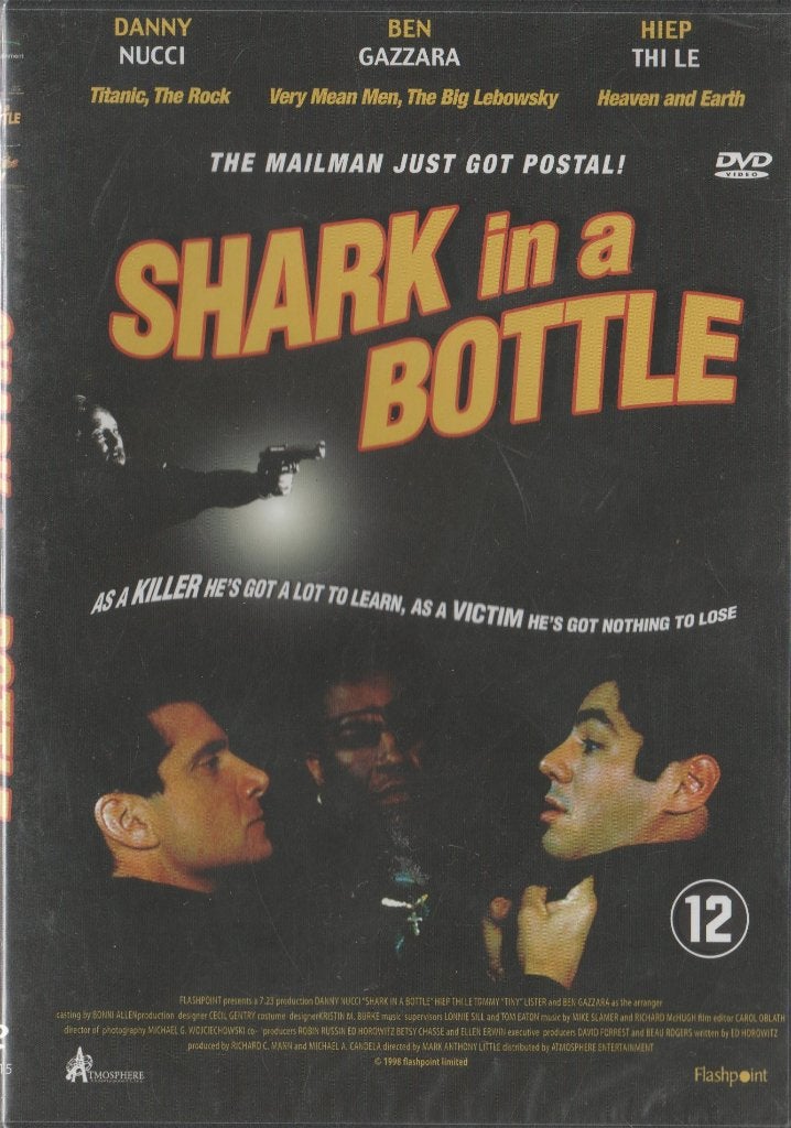 19) Shark in a Bottle: met Danny Nucci en Ben Gazzara, Vanaf 12 jaar, Ophalen of Verzenden, Gebruikt, Actiethriller