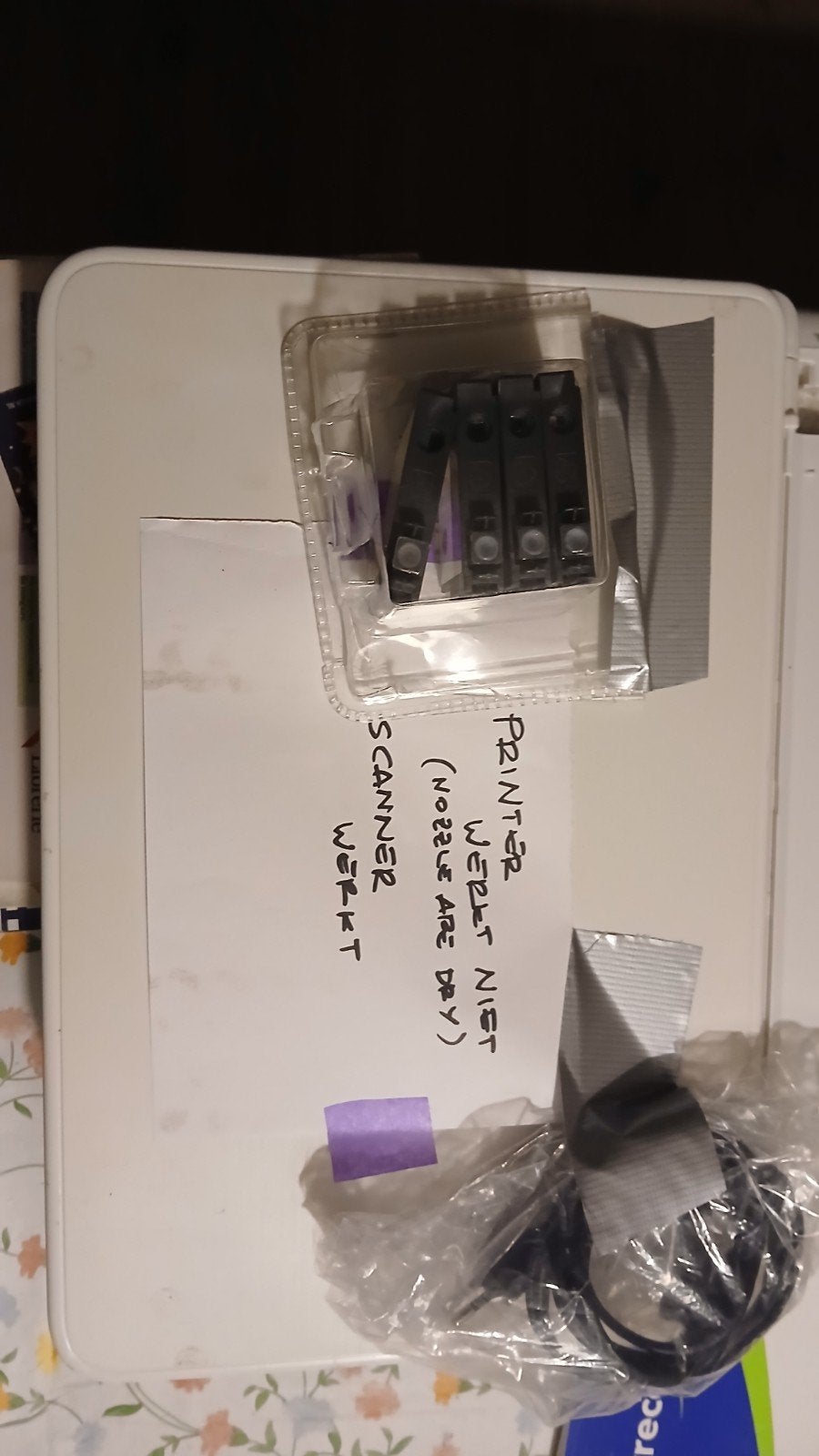 Epson XP-445 All-in-One Printer (defect), Kleur printen, All-in-one, Draadloos, Ophalen of Verzenden