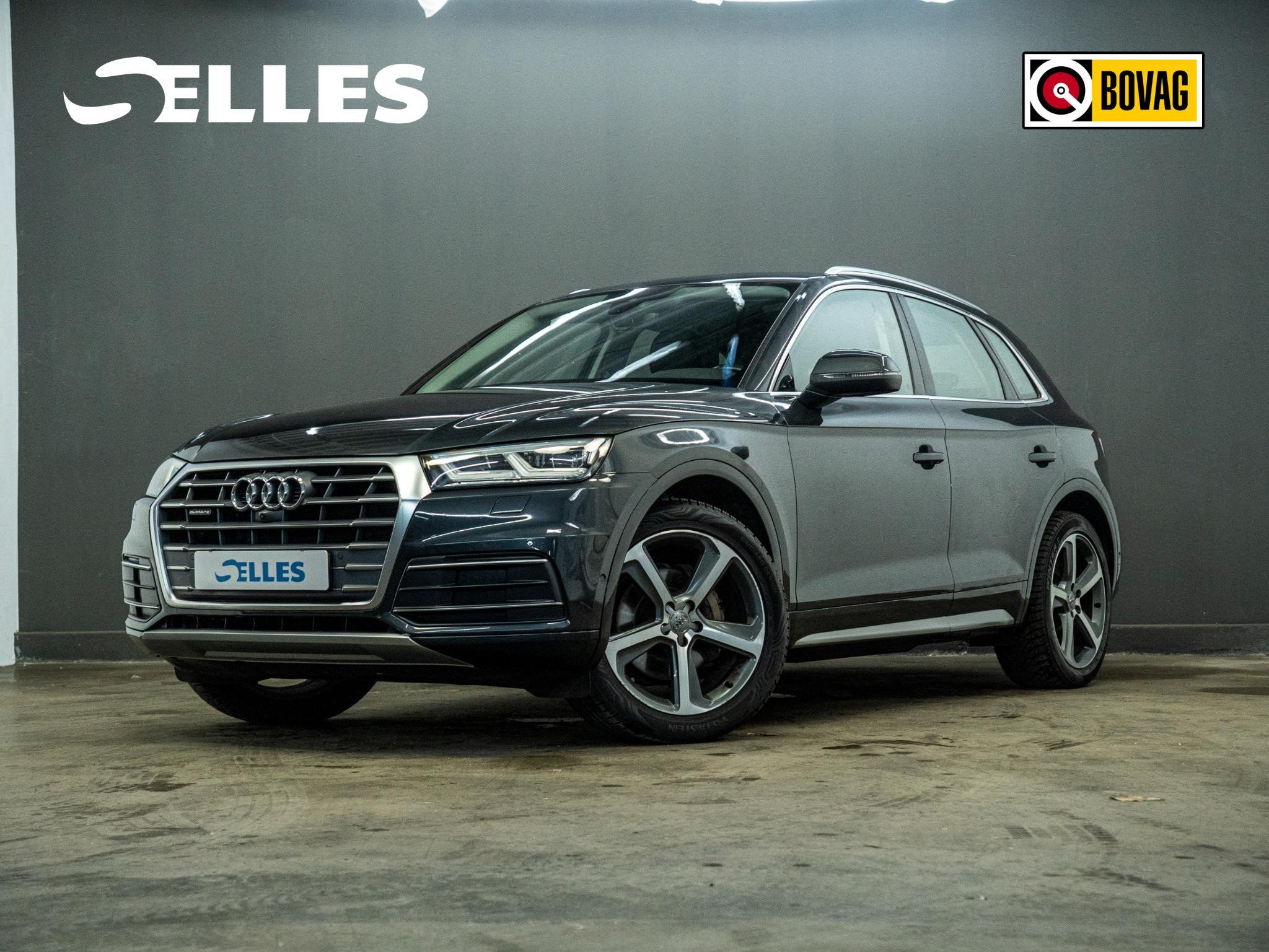 Audi Q5 2.0 TDI quattro Sport Pro Line S | Trekhaak | Airco, Auto's, Automaat, Stof, Gebruikt, Q5