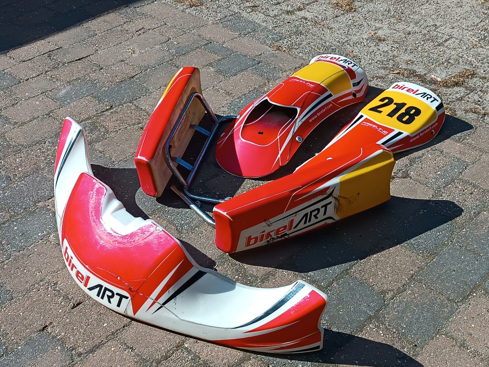 Diverse kart onderdelen Birel/Leclerc, Ophalen of Verzenden, Gebruikt, Kart