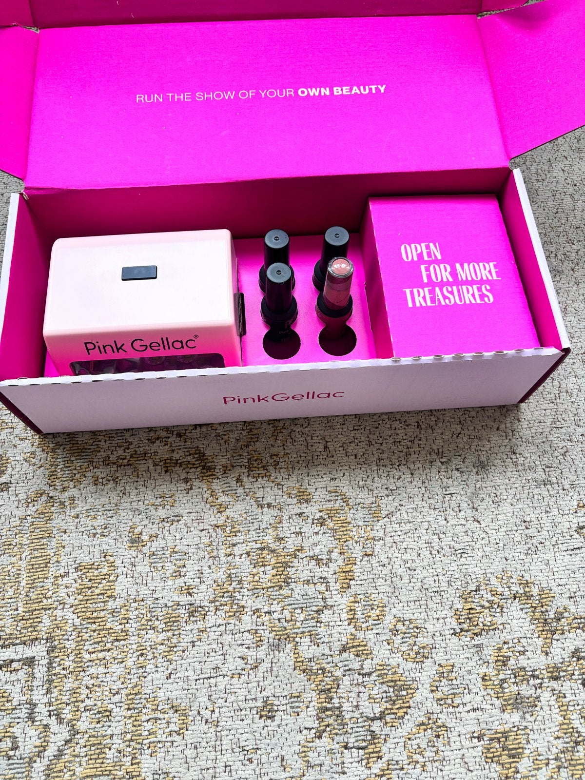 Pink Gellac Starterspakket - Complete Gel Nagellak Set, Ophalen of Verzenden, Nieuw, Overige typen