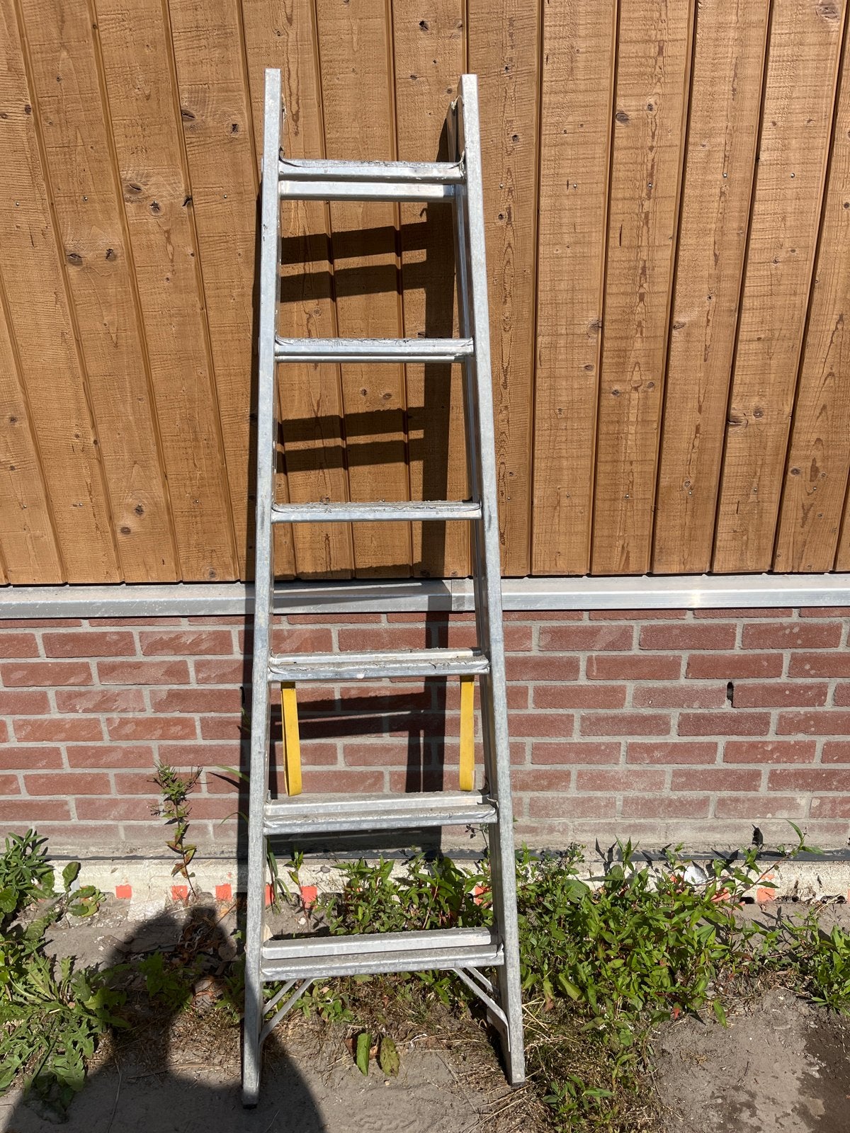 Zarges Professional Aluminium Trap - 180 cm Hoogte, Ophalen, Gebruikt, Trap, Minder dan 2 meter