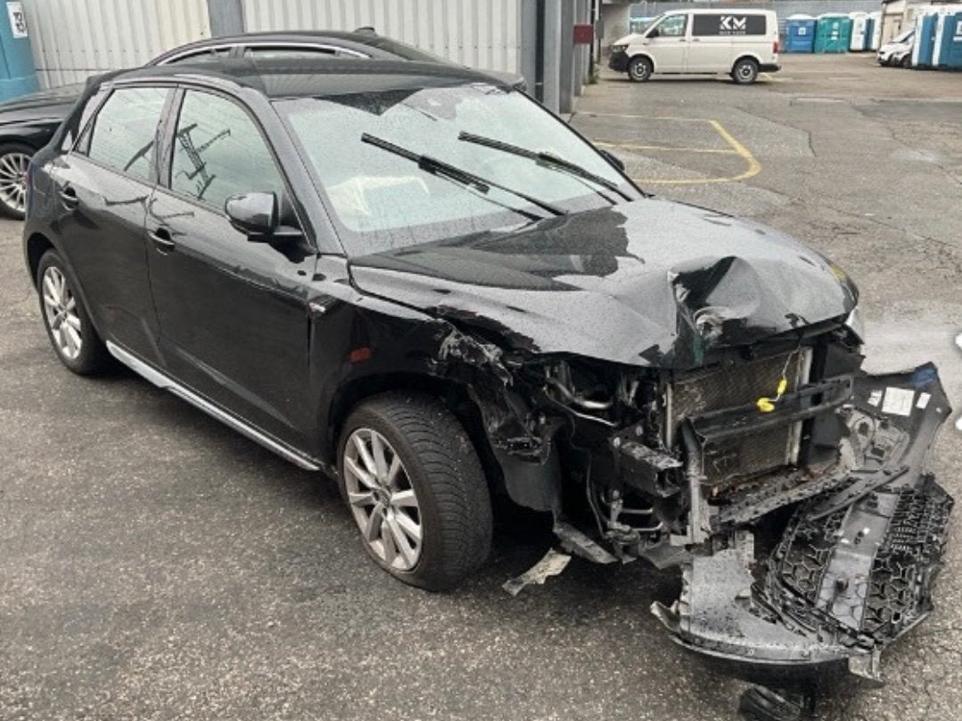 Audi a1 sportback 30 tfsi 1.0 115pk s line s tronic, Zwart, Audi, 999 cc, Benzine