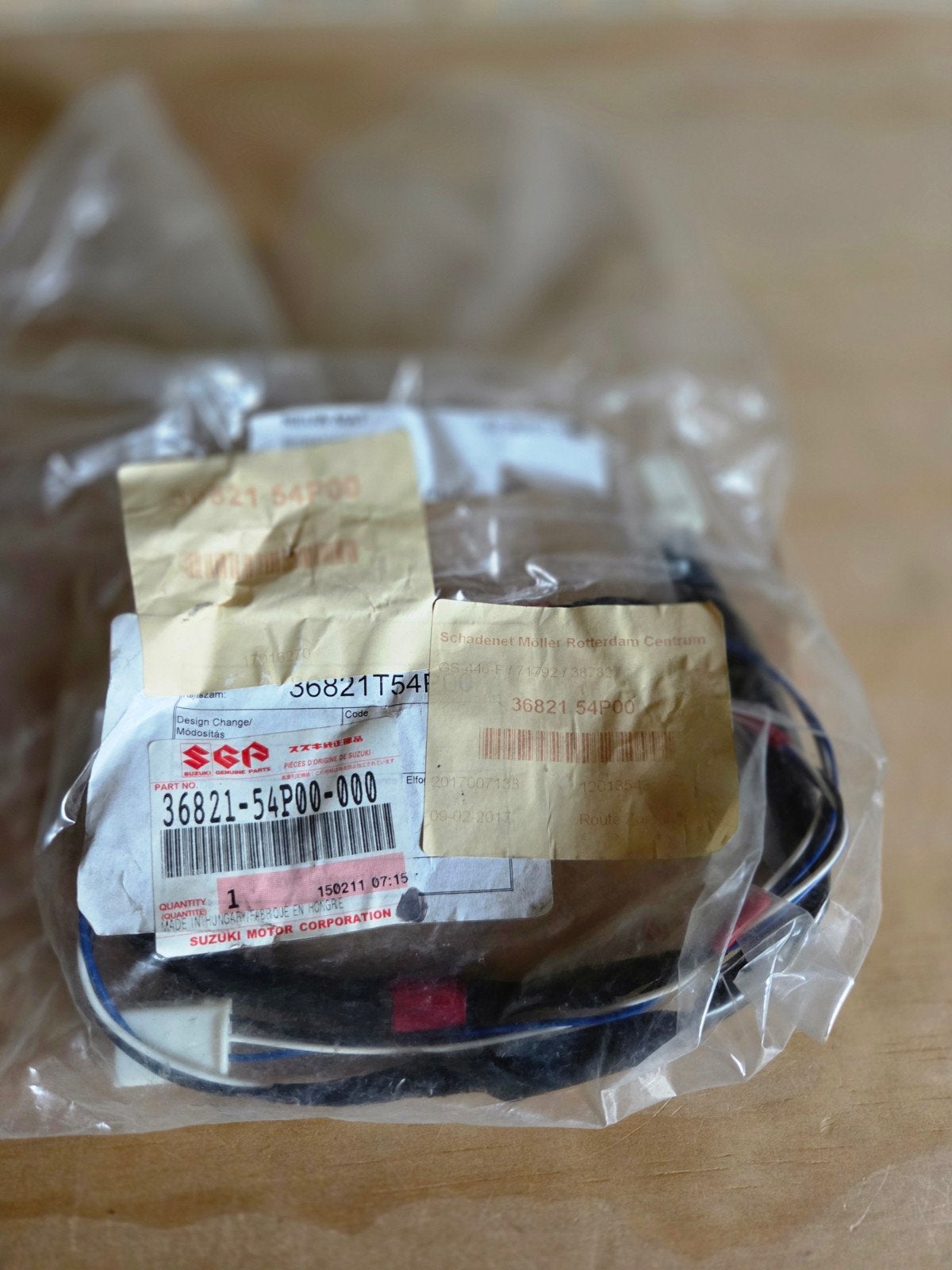 Suzuki Vitara (LY) Interieurverlichting kabel 36821-54P0, Ophalen of Verzenden