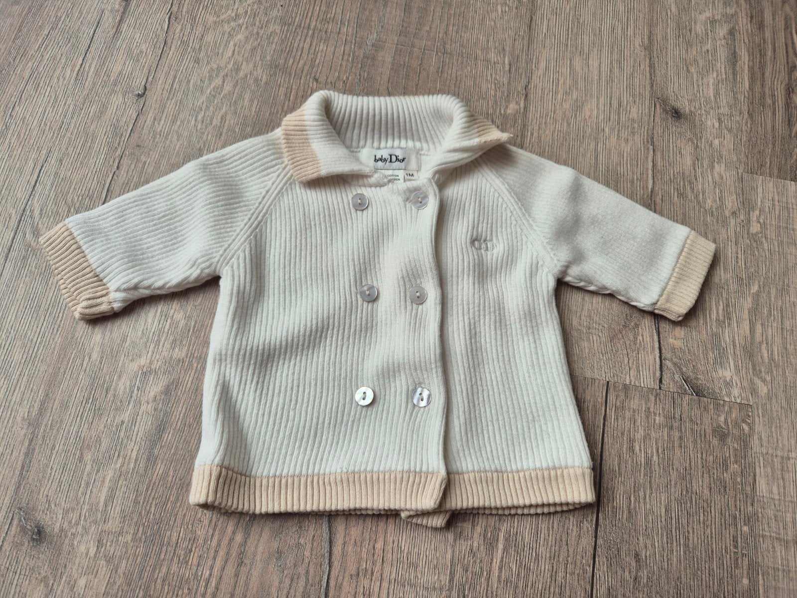 Baby Dior vestje maat 56, Kinderen en Baby's, Baby dior, Truitje of Vestje, Ophalen of Verzenden, Zo goed als nieuw