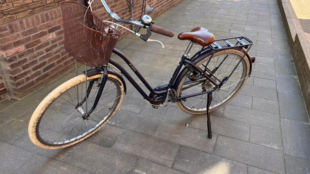 Elegante Damesfiets Elops 520 LF Blue, Velgrem, 50 tot 53 cm, Ophalen, Overige merken