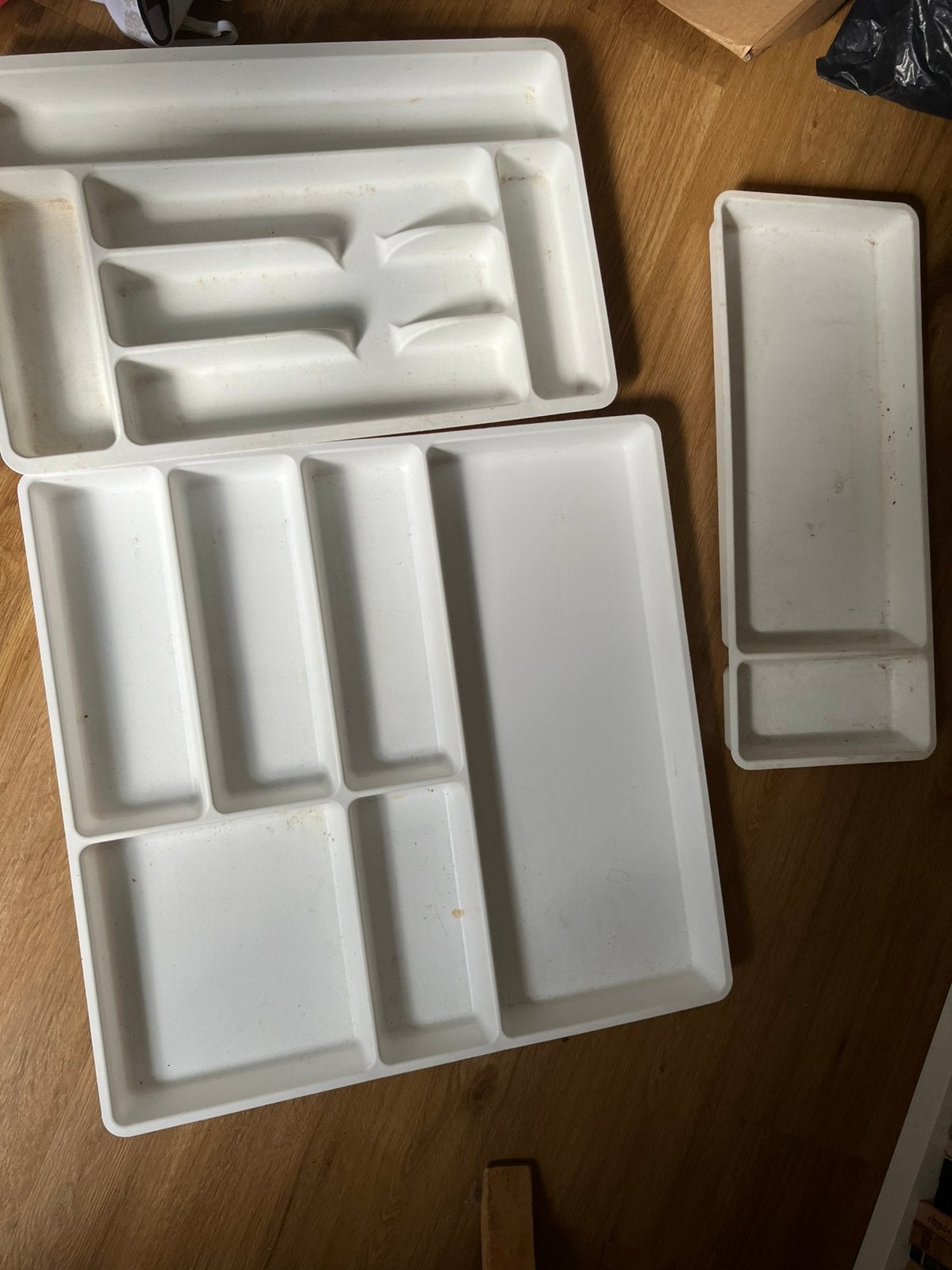 Bestekbakken wit IKEA, Ophalen, Zo goed als nieuw, Kunststof