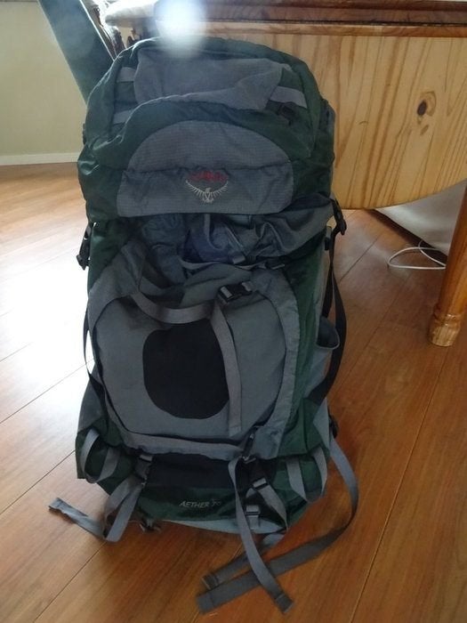 Backpack Osprey Aether 70, Ophalen of Verzenden, Gebruikt, Rugzak