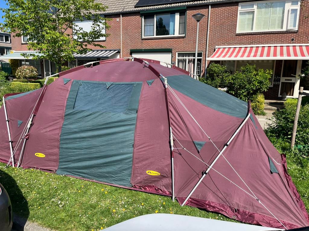 Khyam Ridgi Dome XXXL Vitesse 6 persoons, Caravans en Kamperen, Tenten, Ophalen, Gebruikt, Meer dan 6