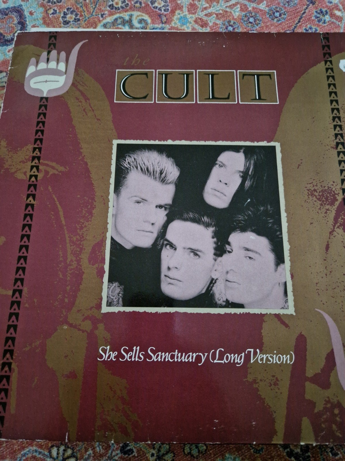 The Cult - She Sells Sanctuary 12", Ophalen of Verzenden, Gebruikt, Rock en Metal