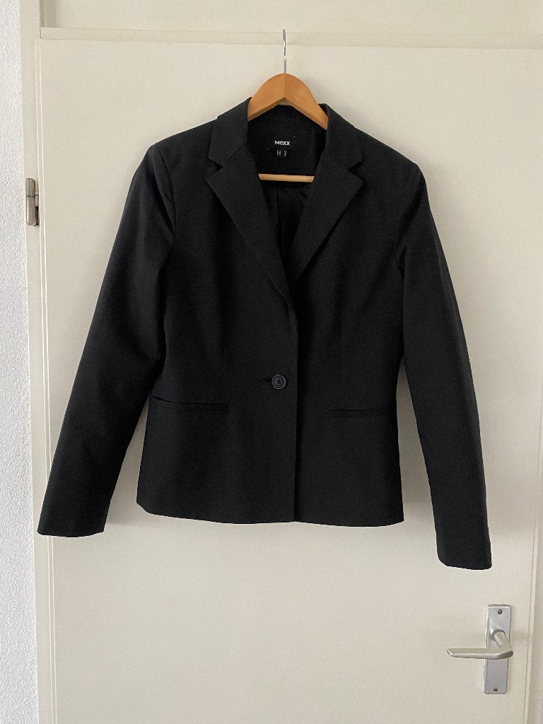 MEXX zwarte blazer maat 40, Maat 38/40 (M), Mexx, Zwart, Ophalen of Verzenden