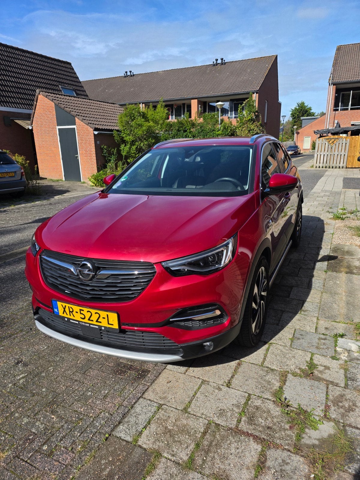 Opel Grandland X 1.2 Turbo 130pk  2019 NIEUWE DISTR.RIEM, Auto's, Voorwielaandrijving, Dealer onderhouden, Zwart, 1199 cc