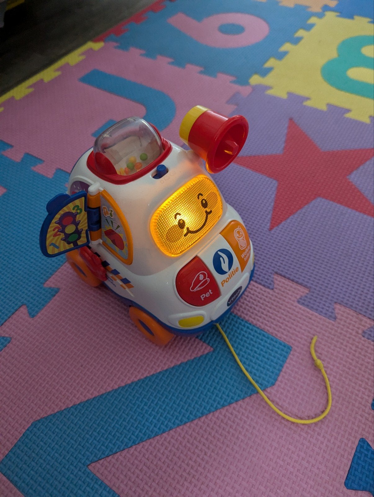 Toet toet politie auto vtech, Kinderen en Baby's, Speelgoed | Vtech, Ophalen, Zo goed als nieuw, 6 maanden tot 2 jaar
