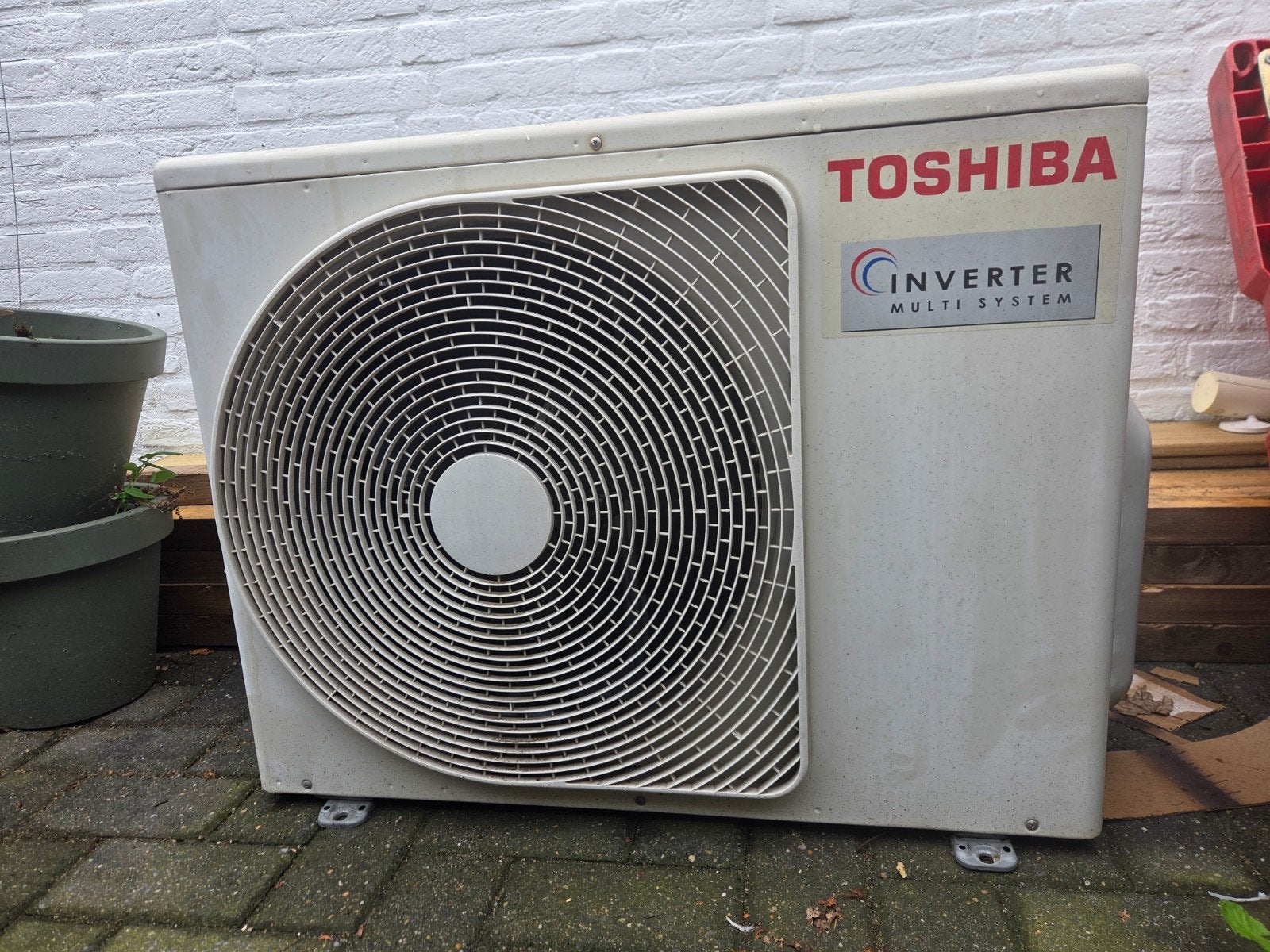 Toshiba Inverter Multi System Airco - Koelen & Verwarmen, Ophalen, Afstandsbediening, Minder dan 60 m³, 3 snelheden of meer