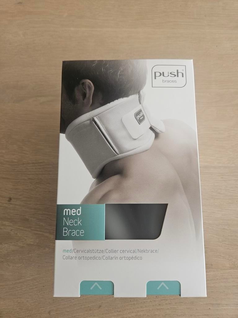 Push med Neck brace /Nekbrace /kraag/ bijna nieuw, Verzenden, Zo goed als nieuw