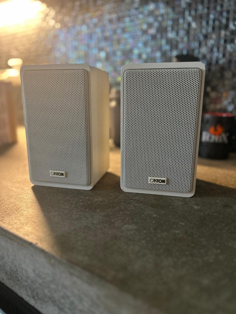 Canton boekenplank luidsprekers, Ophalen, Gebruikt, Minder dan 60 watt, Overige merken