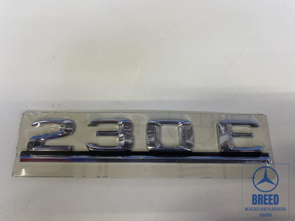 NOS embleem 230E voor Mercedes-Benz W124, -, Nieuw, Ophalen of Verzenden, -