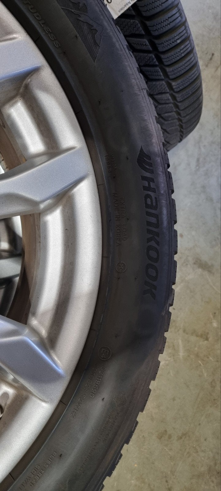 BMW 19 inch velgen met Hankook winterbanden 245/50R19, Banden en Velgen, Winterbanden, Personenwagen, Ophalen