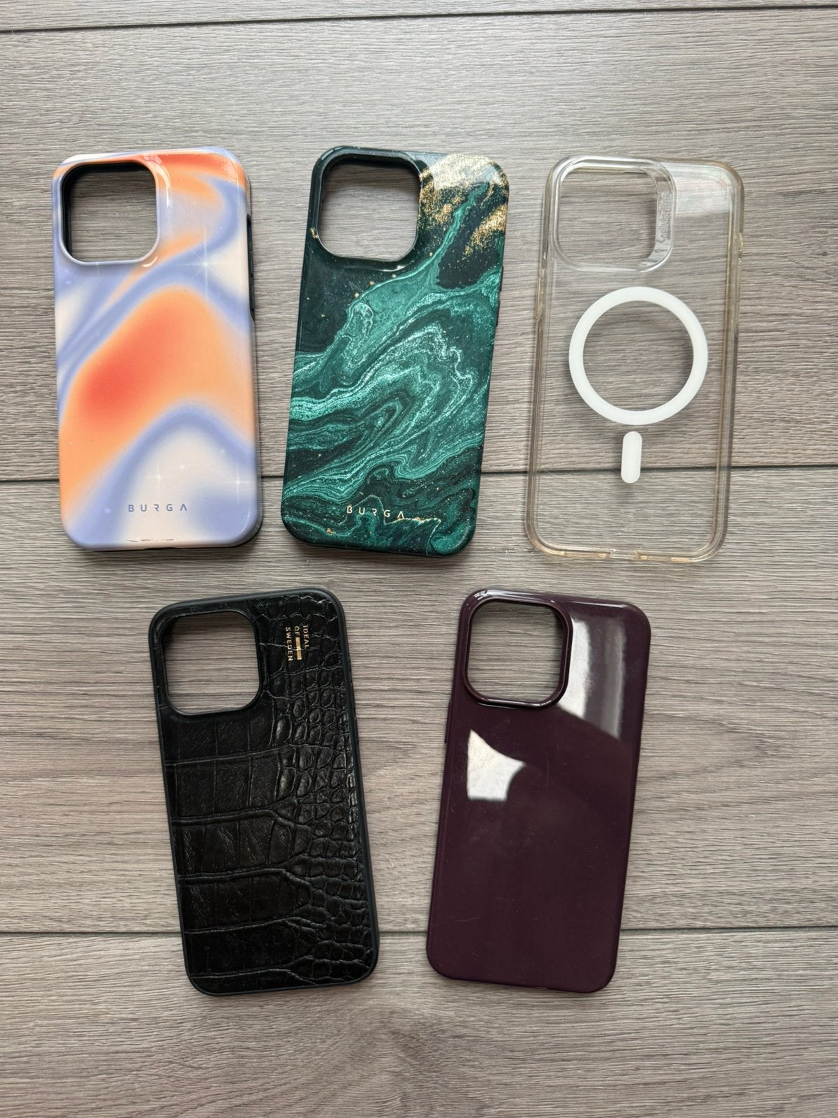 5x iPhone 15 Pro Max hoesjes – zeer goede staat, Ophalen of Verzenden, Zo goed als nieuw
