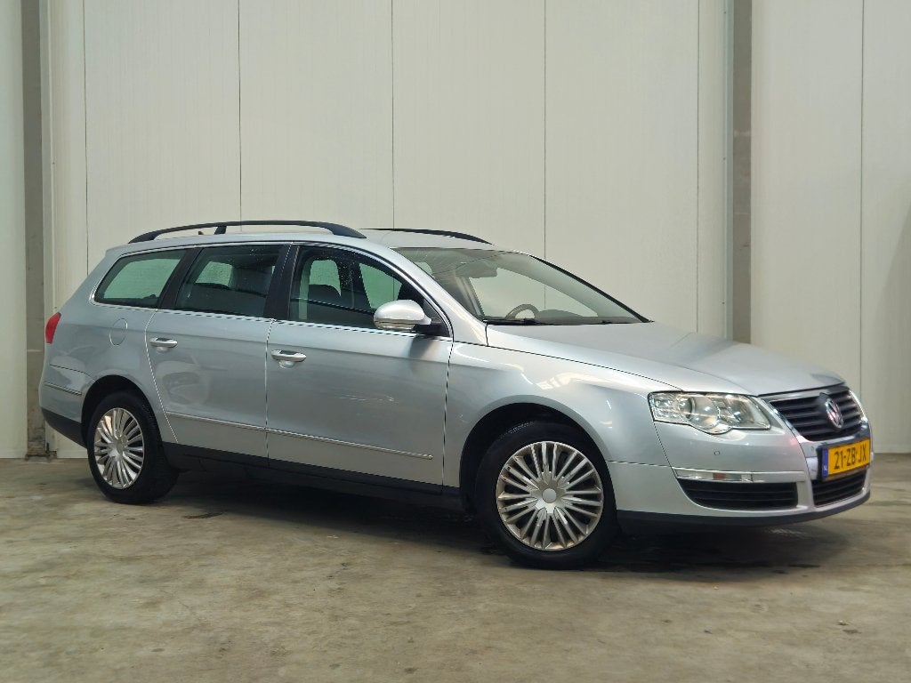 Volkswagen Passat 2.0 FSI | 150pk | NAP | Variant 2008 Grijs, Voorwielaandrijving, Stof, Zwart, 4 cilinders