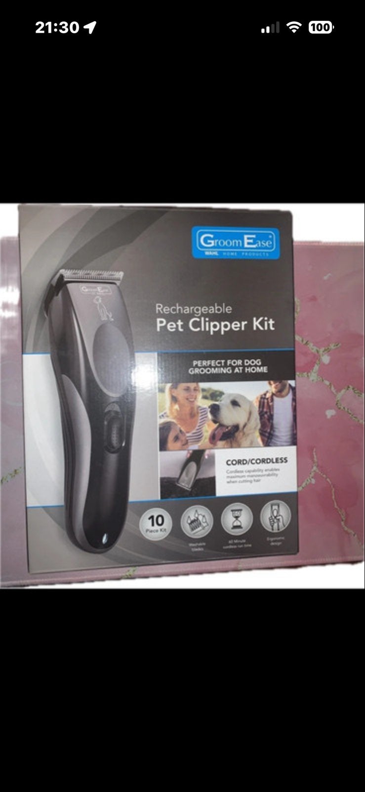 Nieuwe extra sterke honden tondeuse , met alle toebehoren., Dieren en Toebehoren, Ophalen of Verzenden, Nieuw