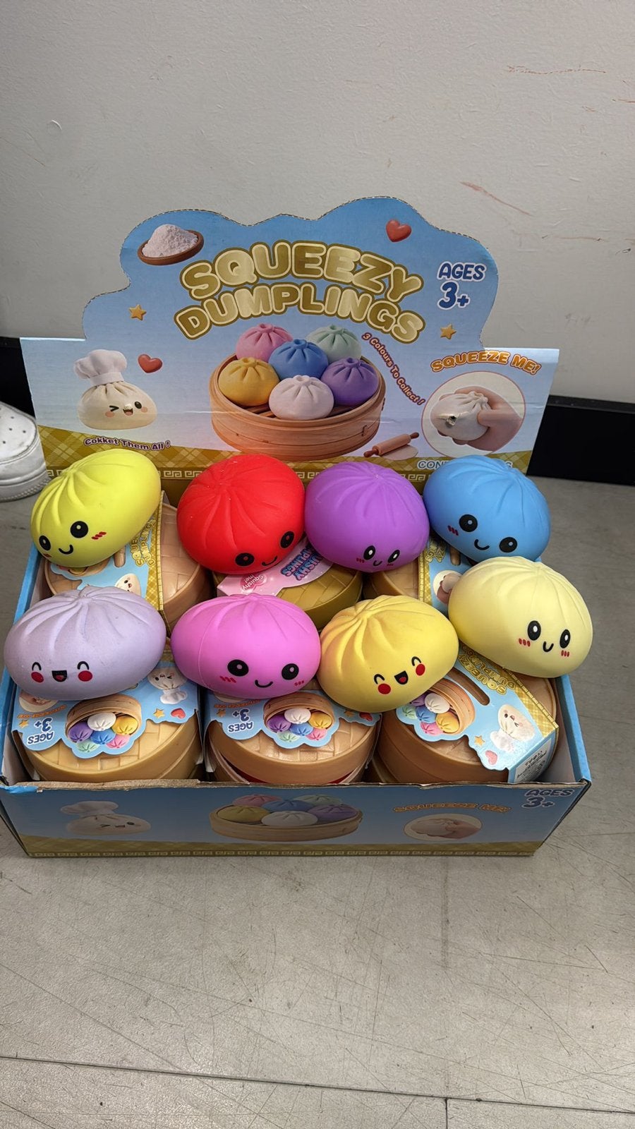 Grote partij van 173 Squeezy Dumplings - Nieuw in doos!, Kinderen en Baby's, Speelgoed | Overig, D, Jongen of Meisje, Nieuw, Ophalen of Verzenden