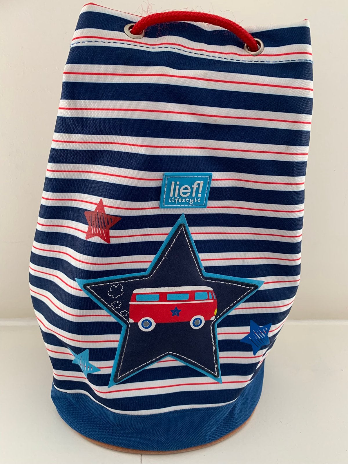 Rugzak STOER Lief Lifestyle 😎, Ophalen of Verzenden, Zo goed als nieuw, Blauw, Rugtas