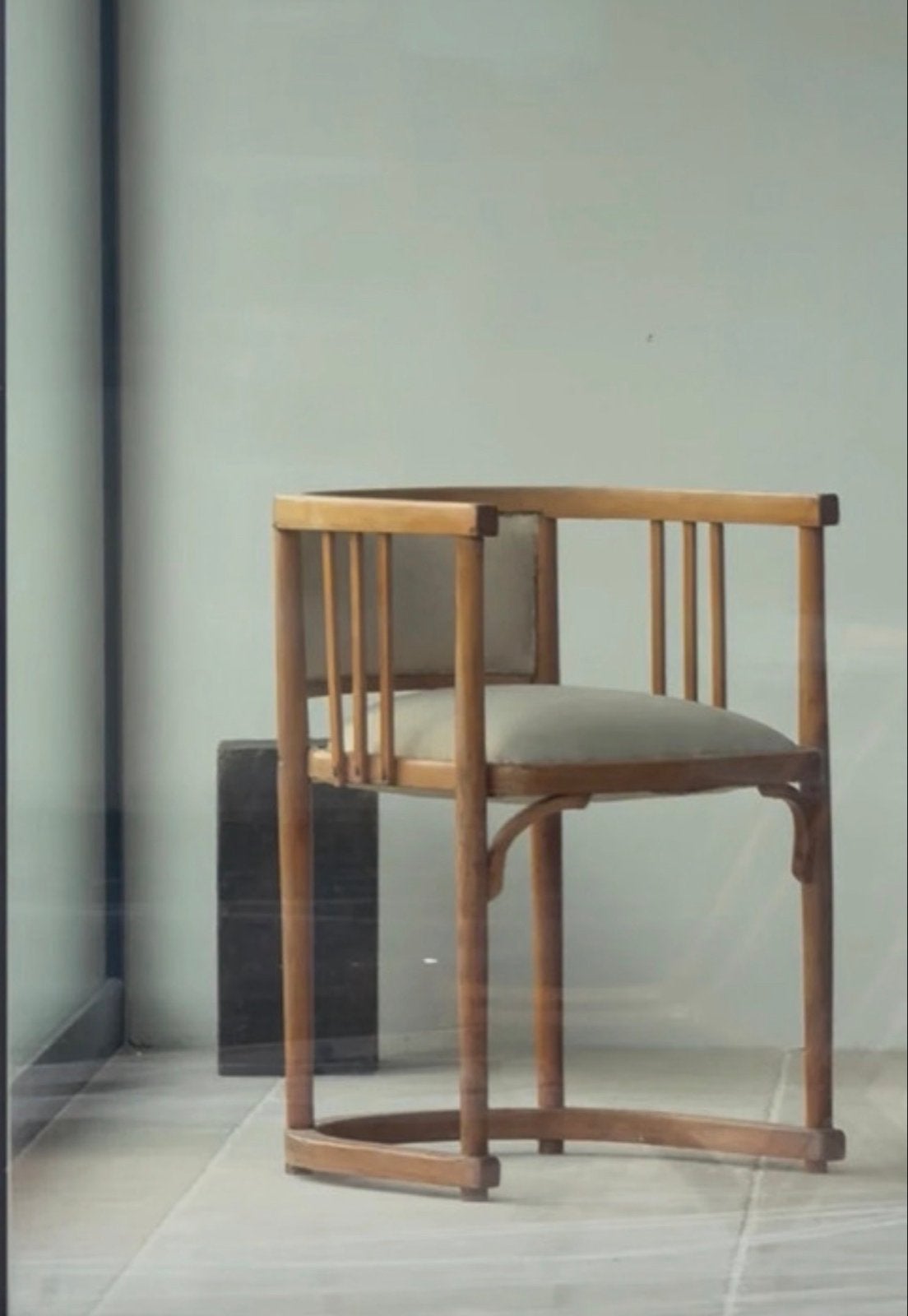 Originele Fledermaus fauteuil - Josef Hoffmann voor Thonet, Antiek en Kunst, Ophalen
