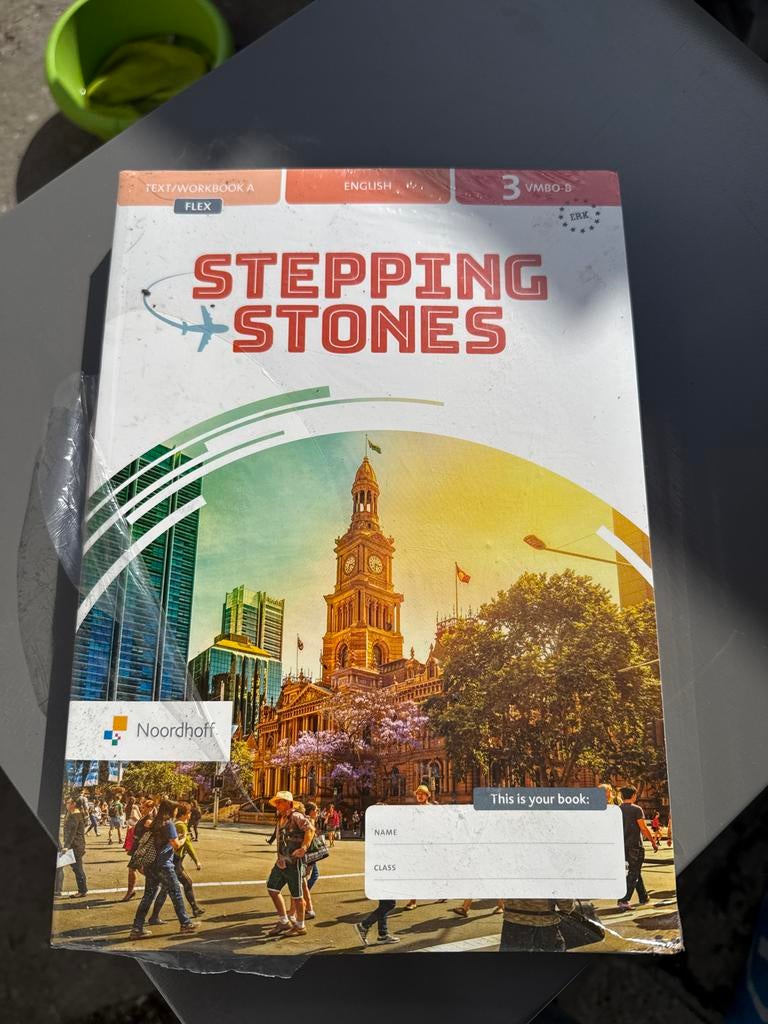 Stepping Stones Engels 3 VMBO-B Tekst/Werkboek A & B, Boeken, Ophalen, Gelezen, VMBO, Engels