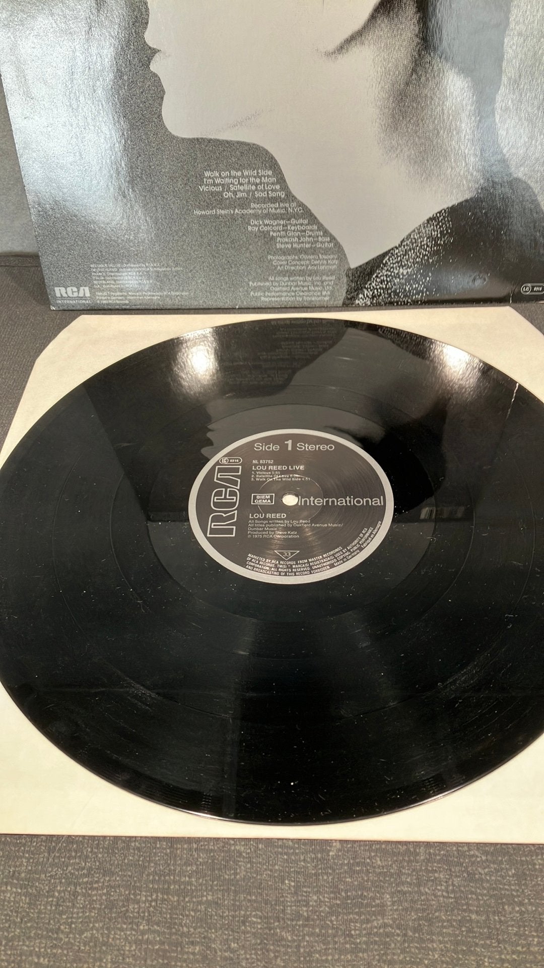 Lou Reed - Lou Reed Live, LP, Inclusief binnenhoes, Ophalen of Verzenden, Zo goed als nieuw