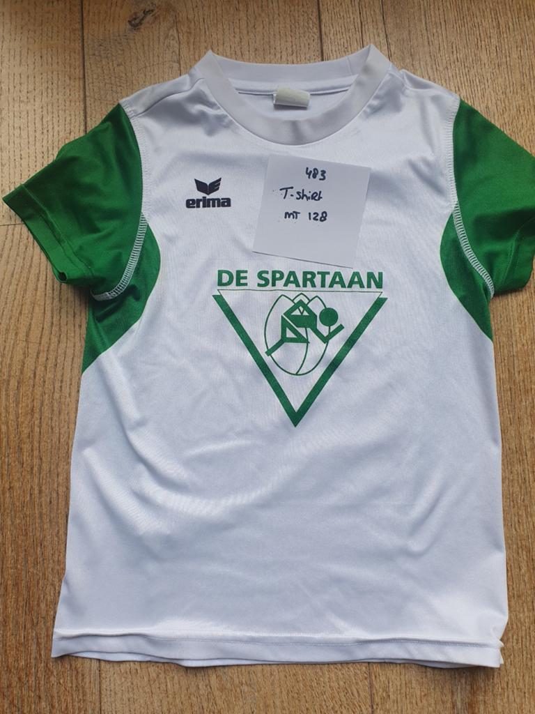 Spartaan shirt maat 128, Sport en Fitness, Loopsport en Atletiek, Ophalen, Kleding, Overige merken