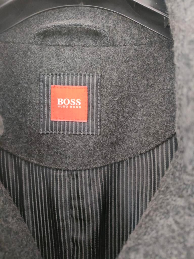 Hugo Boss heren jas maat 56., Maat 56/58 (XL), Ophalen of Verzenden, Zo goed als nieuw, Grijs