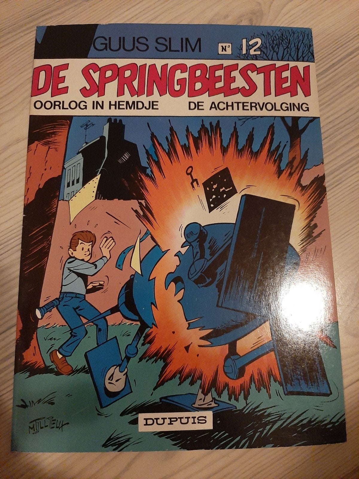 Guus Slim nr. 12: De Springbeesten - Oorlog in Hemdje, Boeken, Ophalen of Verzenden