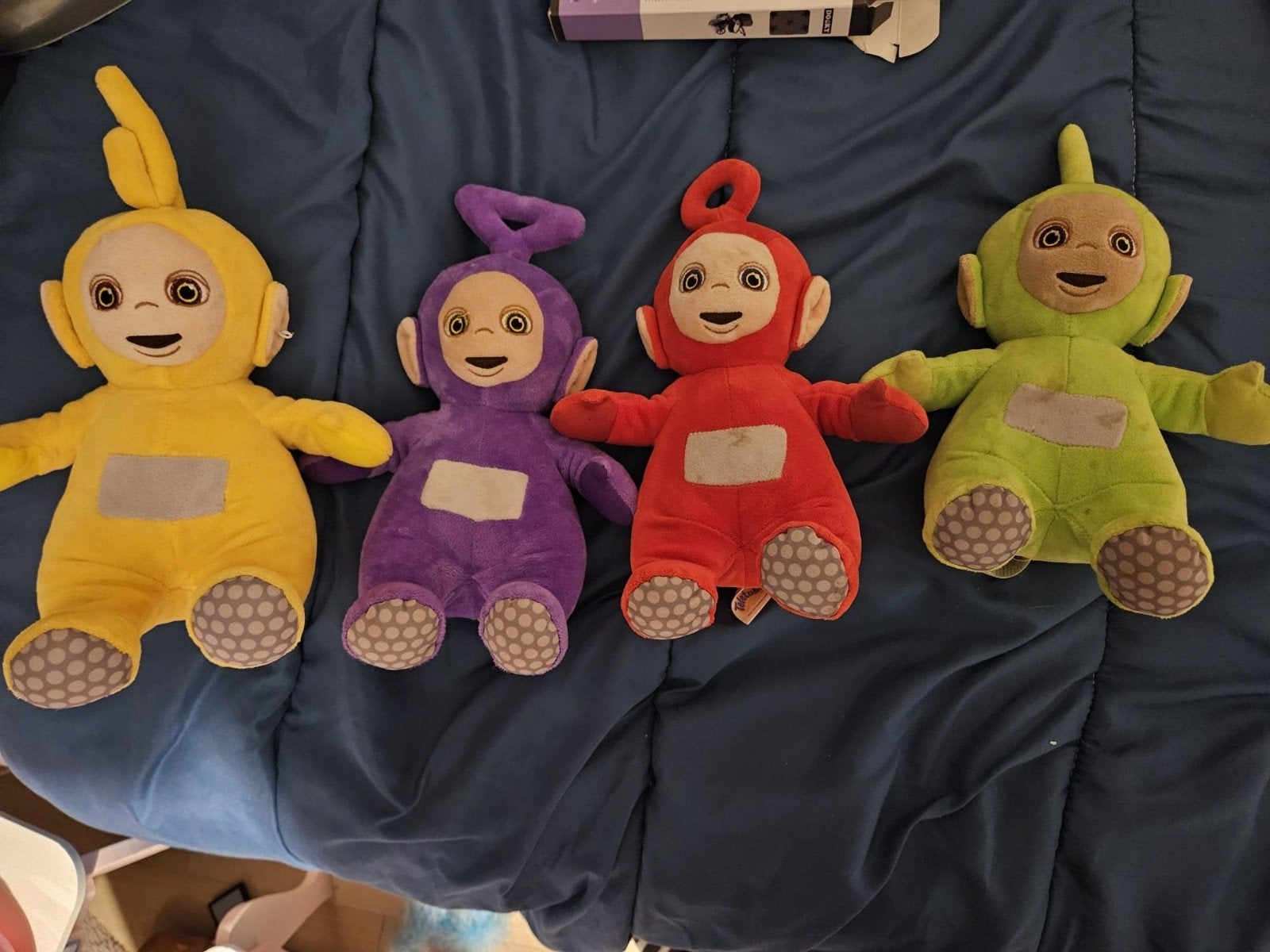 Leuke knuffels: rendier, octopus en Teletubbies, Gebruikt, Overige merken, Overige karakters, Overige typen