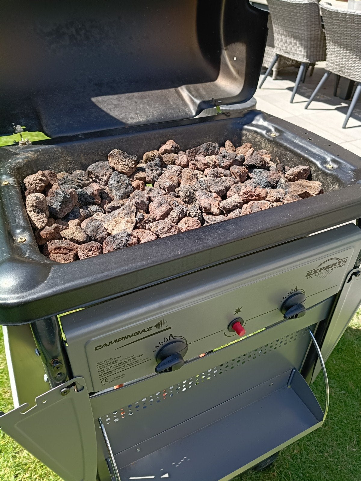 Campingaz Expert 2 Plus Extra gasbarbecue met hoes, Tuin en Terras, Gasbarbecues, Ophalen