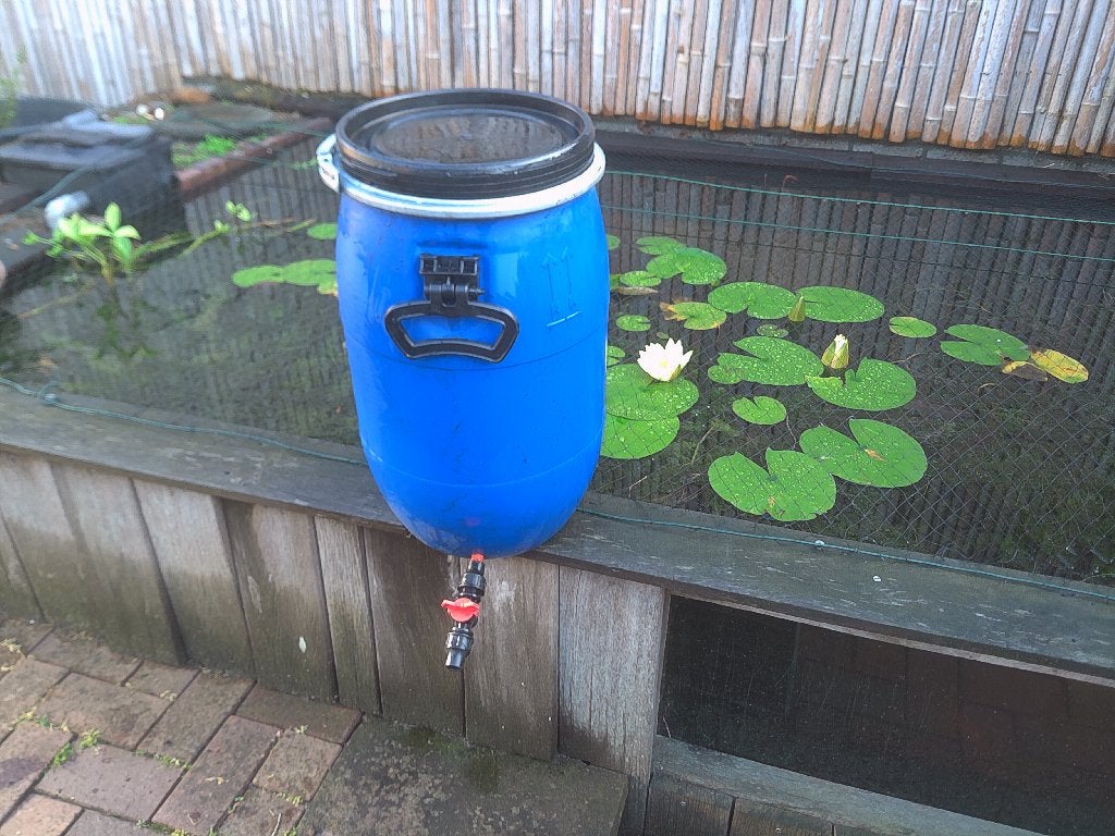 Tonnetje 50 ltr, Ophalen, Gebruikt